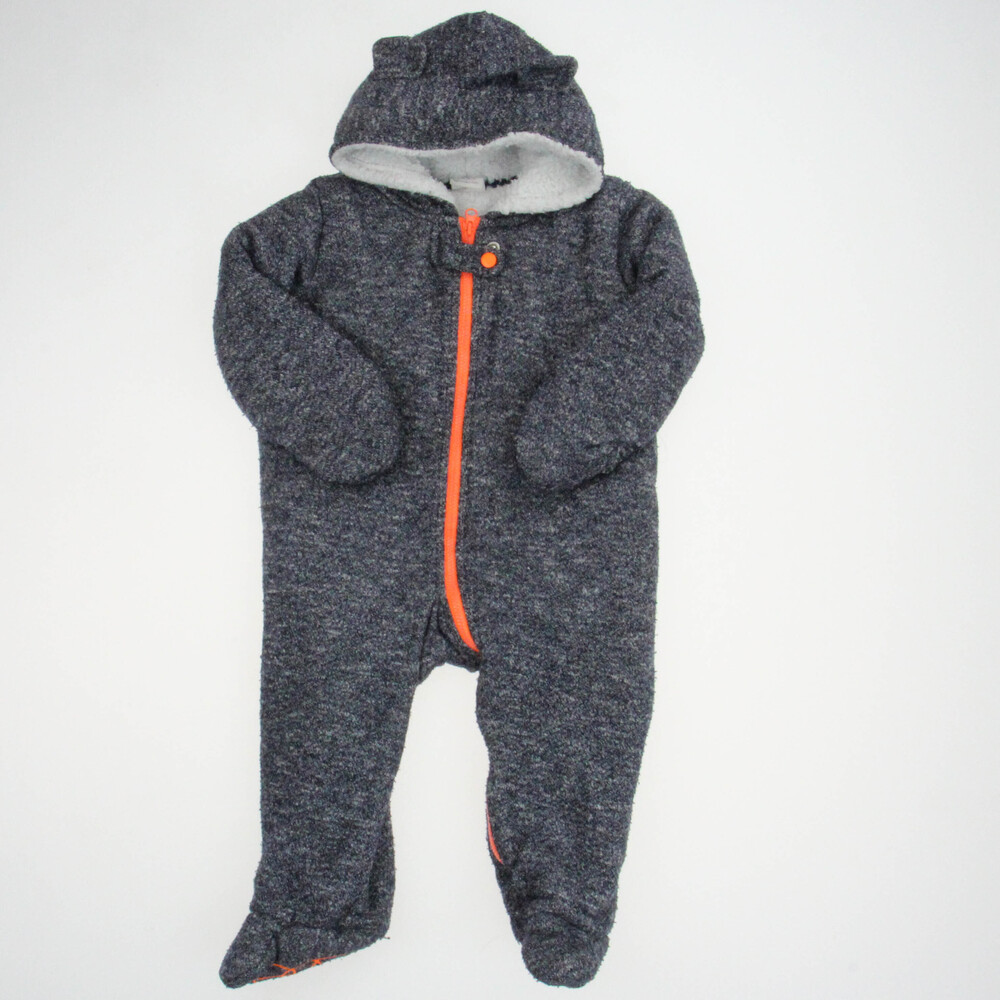 Egg Unisex Grey Bunting size: 12 Months